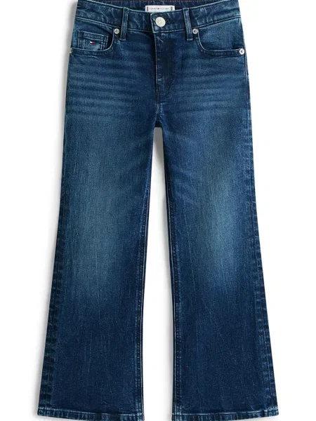 Tommy Hilfiger Dječje traperice FLARE plava
