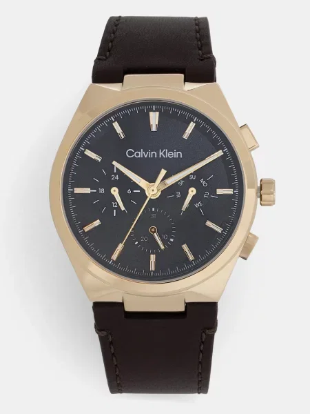 Часовници Calvin Klein кафяво