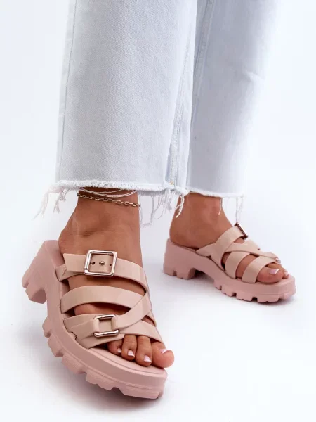 Papuci de casă Kesi roz