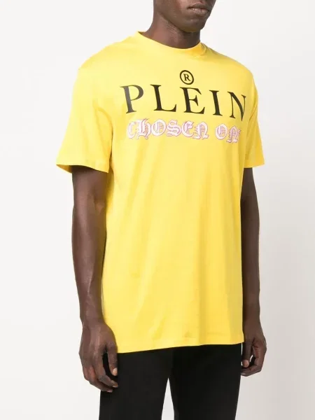 Tričko Philipp Plein s potiskem žluté