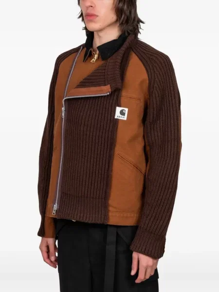 Geacă Sacai maro