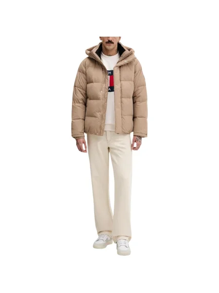 Tommy Jeans hanorac pentru bărbați din bej