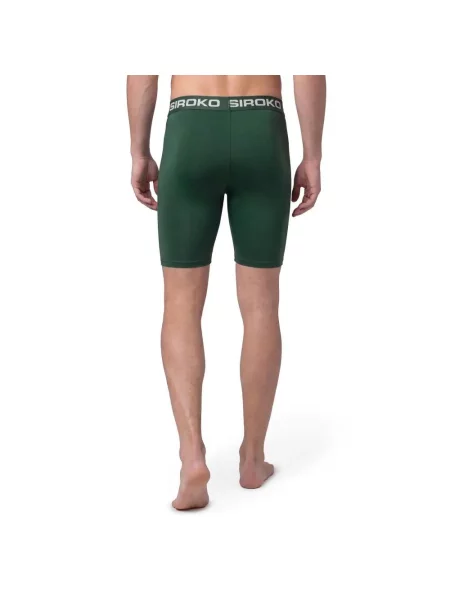 Spodenki sportowe Siroko Bshorts Green M zielone