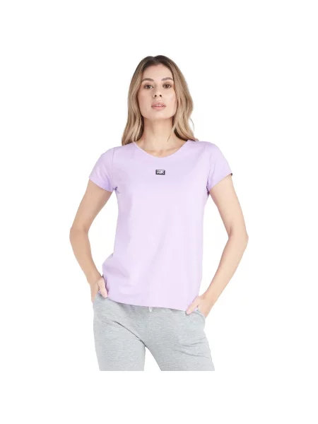 Scurt tricou Leone 1947 cu mâneci scurte violet
