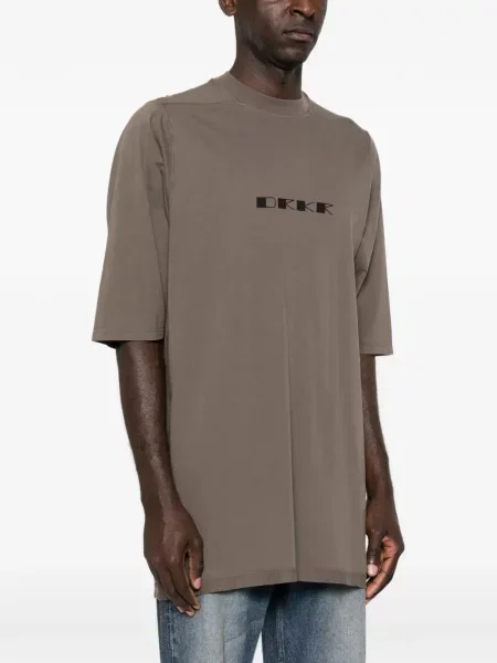 Tricou Rick Owens Drkshdw cu imagine gri