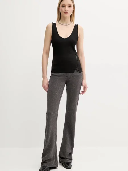 Меланжевые спортивные штаны G-star серые