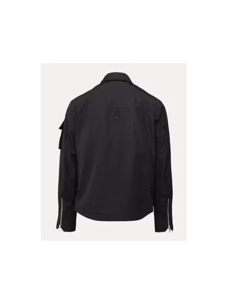 Moose Knuckles Kurtki Mężczyzna S Charlesbourg Shirt Jacket czarny