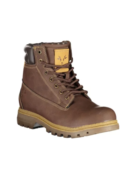 Buty do kostki Carrera o krotszym kroju eleganckie brązowe