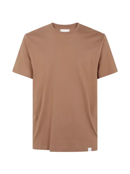 Tricou Woc cu decolteu rotund maro