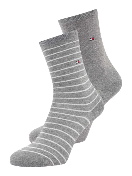 Tommy Hilfiger Underwear Șosete bleumarin / gri amestecat / roșu alb
