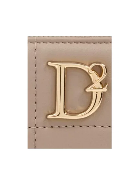 Portfel Dsquared2 beżowy