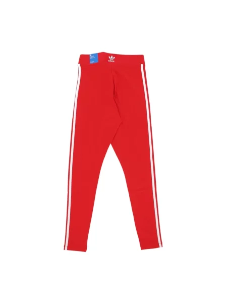Spodnie Adidas w paski czerwone