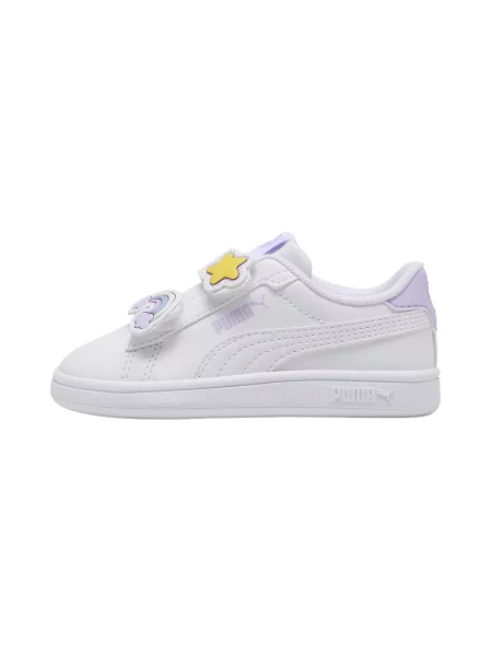 Sneakersy Puma Puma Smash Badges V Inf 10 biela