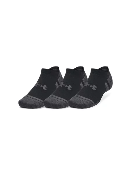 Ponožky Under Armour Performance Tech NS black/black/jet gray černé