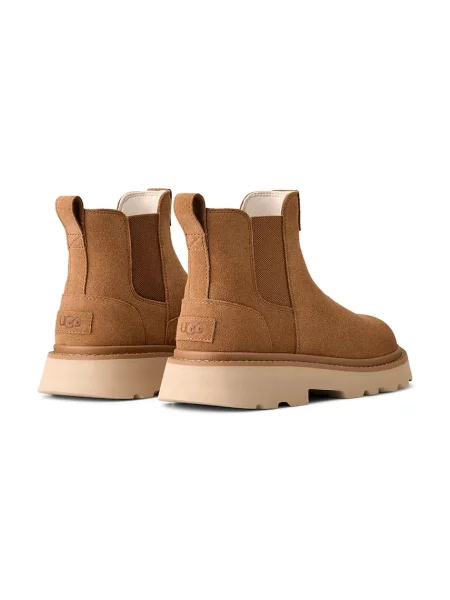 UGG buty zamszowe Chelsea Lug brązowe