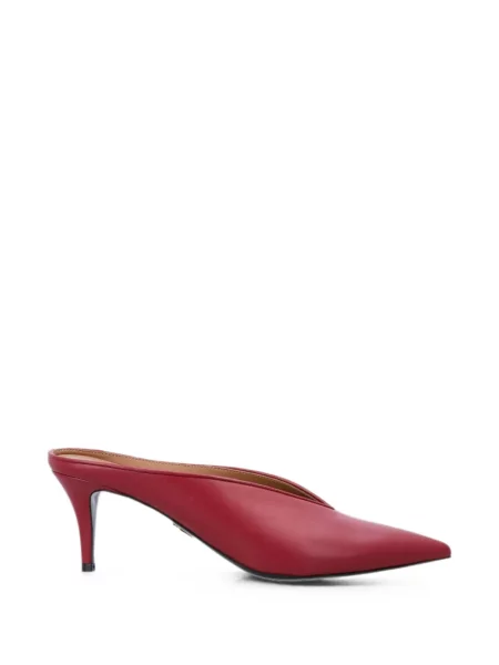 Papuci tip mules Stella Mccartney roșu