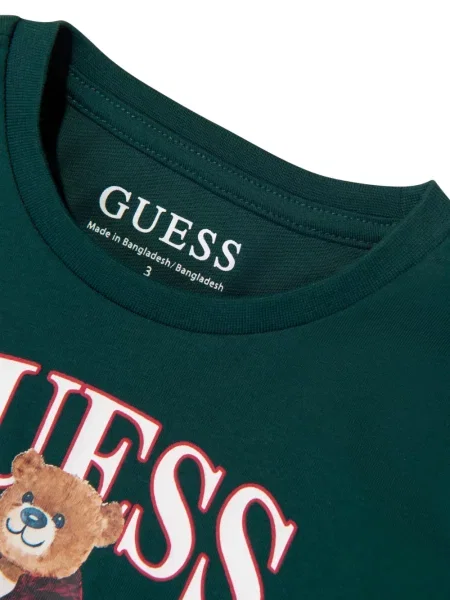 Koszulka dziecięca Guess zielona