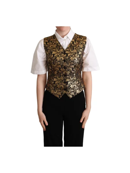 Jedwabna kamizelka Dolce And Gabbana
