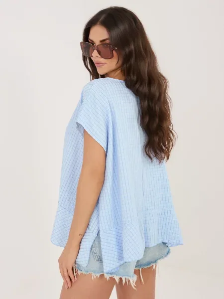 Bluză Italy Moda albastru