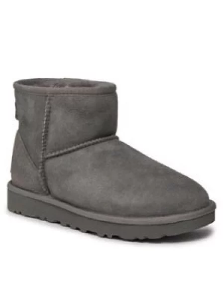 Klasické mini kozačky Ugg šedé