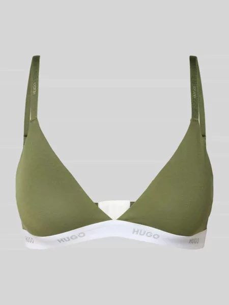 Braletka z mieszanki bawełny model HUGO ID TRIANGLE'
