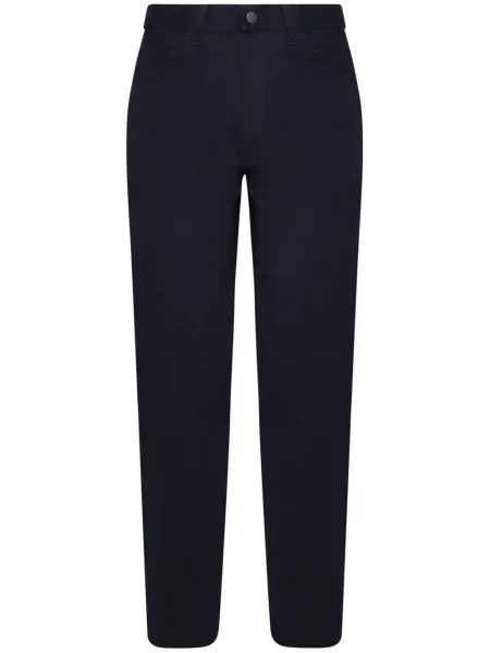 Pantaloni Moncler albastru
