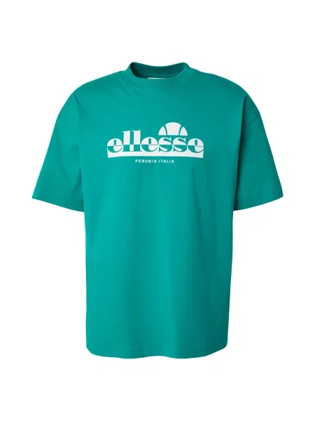 ELLESSE Tricou Plerica verde mentă alb