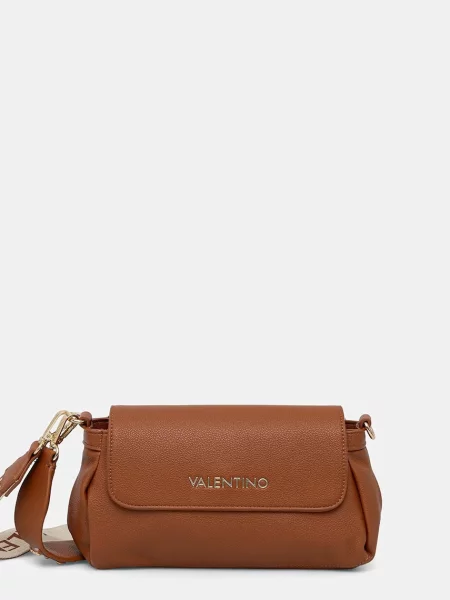 Valentino Bags listonoszka z imitacji skóry DEA RE brązowa