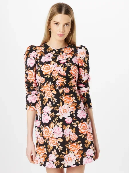 Dorothy Perkins Ruha bézs / narancs / rózsaszín / rózsaszín fekete