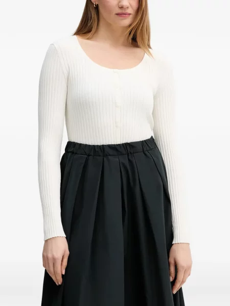 Cardigan Marc O'polo tricotate alb