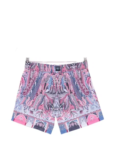 Παντελόνι κολύμβησης Etro με σχέδιο paisley μπλε