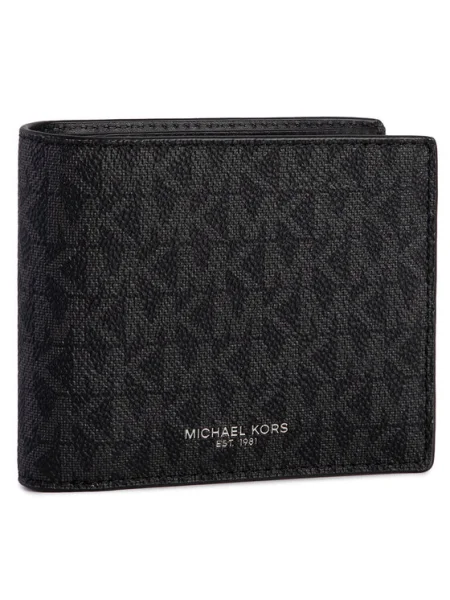 Portofel Mare pentru Bărbați Michael Kors Greyson negru
