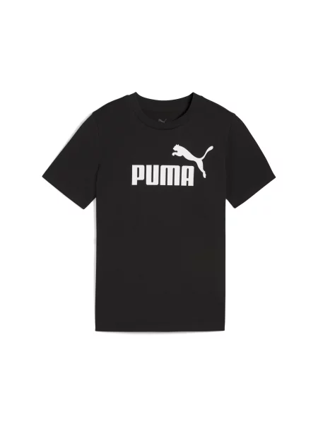 PUMA Młodzieżowa koszulka ESS z logo No. 1 Akcesoria czarny
