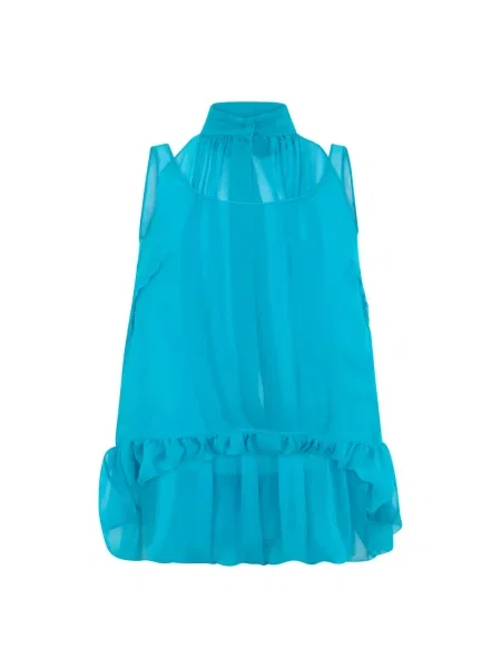Top Alberta Ferretti niebieski