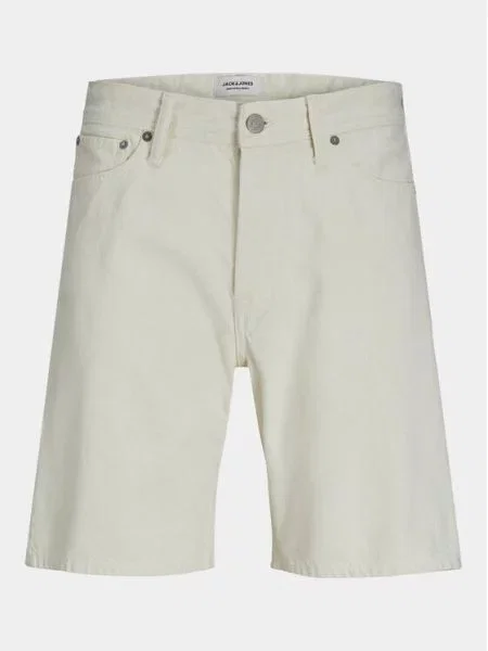 Jack&Jones Džínové šortky Tony Écru béžové