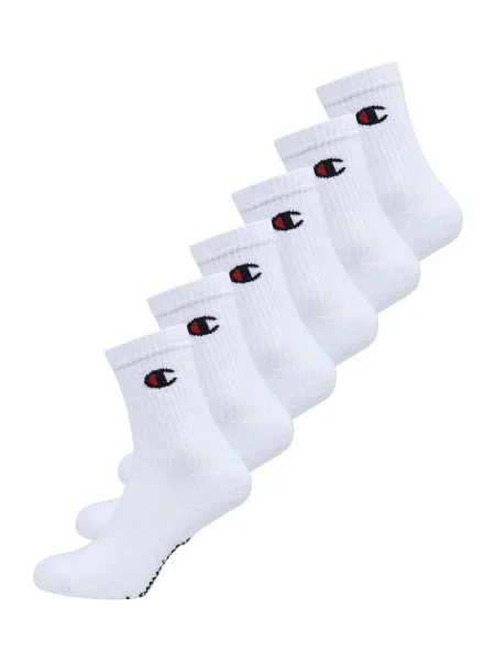 Champion Authentic Athletic Apparel Șosete / negru / roșu alb