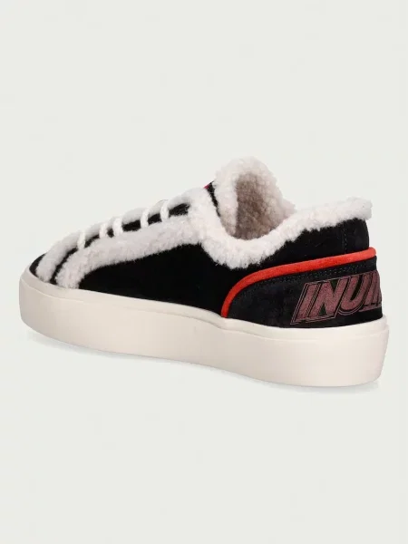 Inuikii Lila Shearling Lace Up кросівки замшеві