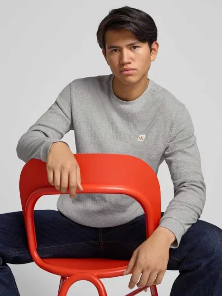 Koszulka Calvin Klein Jeans z długim rękawem