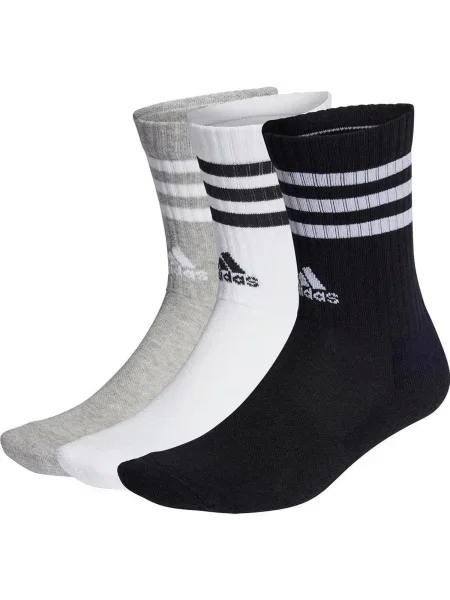 Șosete Adidas cu dungi gri
