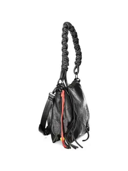 Geantă Desigual țesută negru