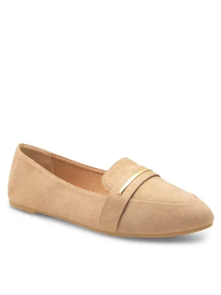 Мокасины Clara Barson бежевые