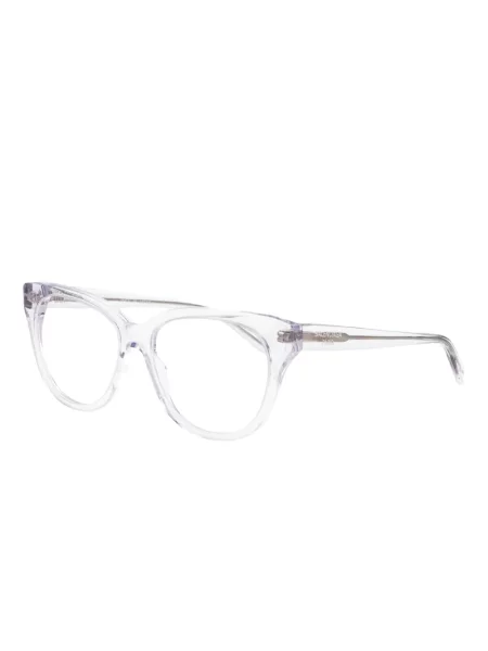 Saulės akiniai Balenciaga Eyewear balta