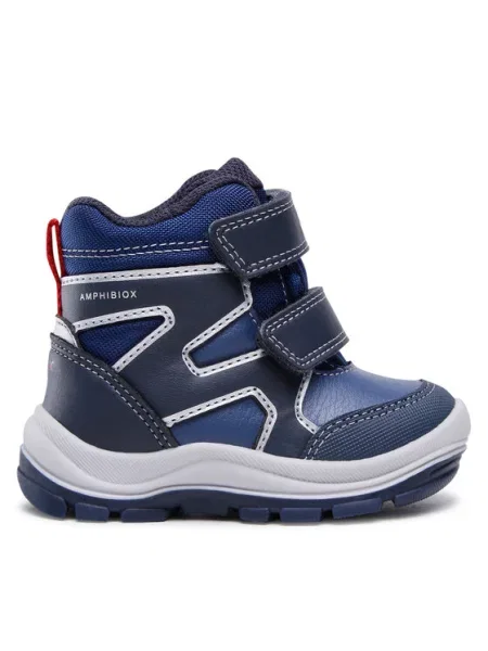 Geox Zimski škornji B Flanfil B.B Abx D M Mornarsko modra