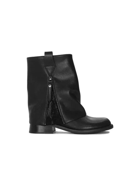 Botine Maciejka din piele negru