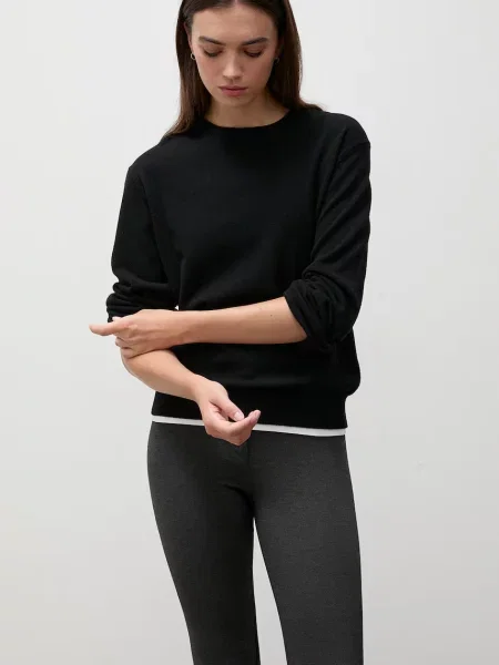 Answear.LAB pulover pentru femei din lână negru