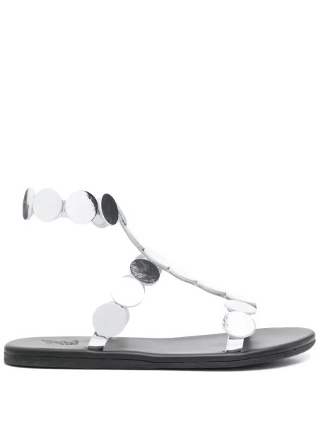 Sandale Ancient Greek Sandals argintiu