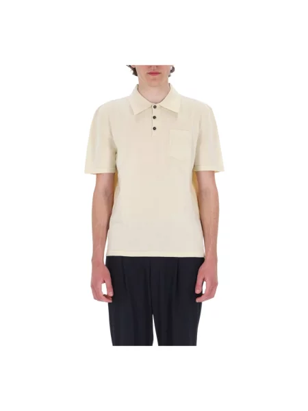 Koszulka polo A.p.c. beżowa