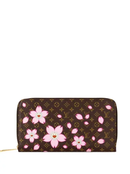 Peněženka Louis Vuitton Pre-owned hnědá
