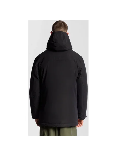 Geacă parka Lyle & Scott negru