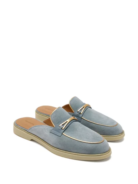 Papuci tip mules Magnanni albastru